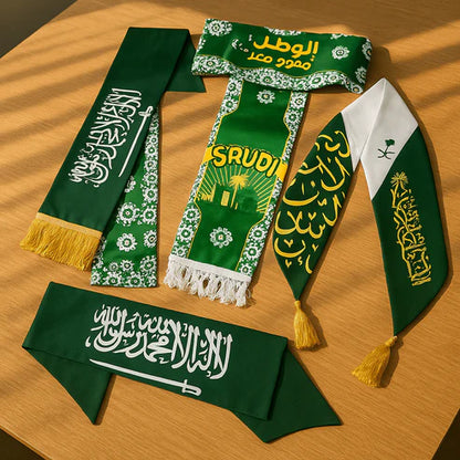 Saudi National Day Scarves